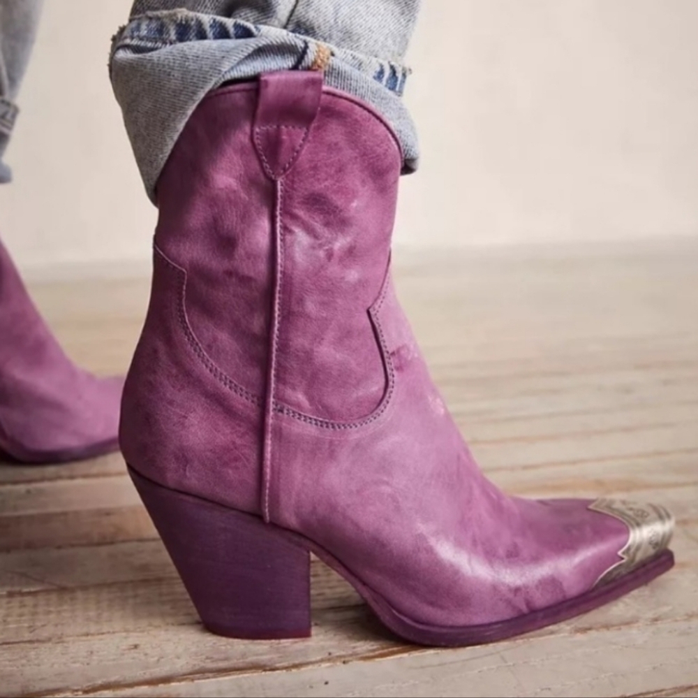 Free People Brayden Western Boot NEW 7.5